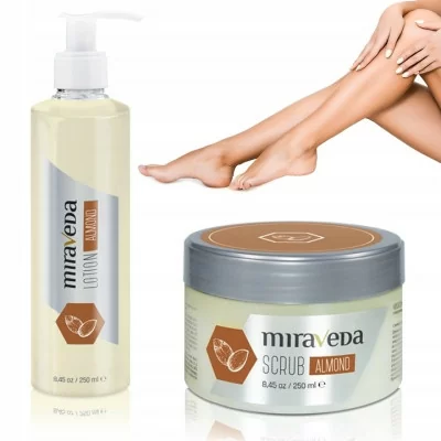 Miraveda - Body Lotion - Almond - 250 ml Italwax - Miraveda - Skin care -glamandbeauty.se