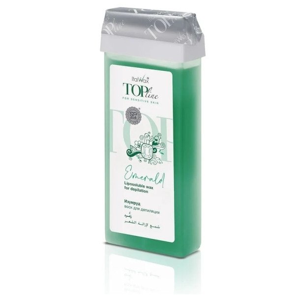 100g Emerald - Roll on vax - Top Line - Italwax