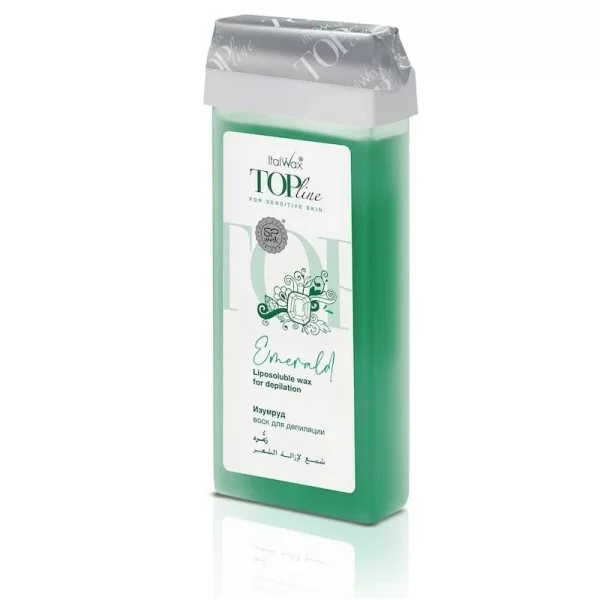 Italwax - Top Beauty - Roll on - Emerald - 100 gram