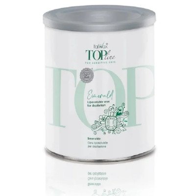 800g Top Line - Emerald - Varmt Vax Burk - Italwax - Varmvax - Burk -glamandbeauty.se