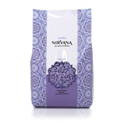 10x1kg Nirvana - Lavender - Vax i flingor (Filmvax) - Italwax - Varmvax - Flingor -glamandbeauty.se
