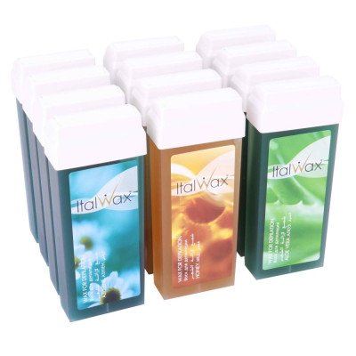 24x100g Azulene - Roll on vax -Italwax - Varmvax - Roll on -glamandbeauty.se 24x100g Azulene - Roll on vax -Italwax - Varmvax - Roll on -glamandbeauty.se