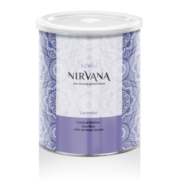 6x800g Nirvana - Lavender - Varmt Vax Burk - Italwax
