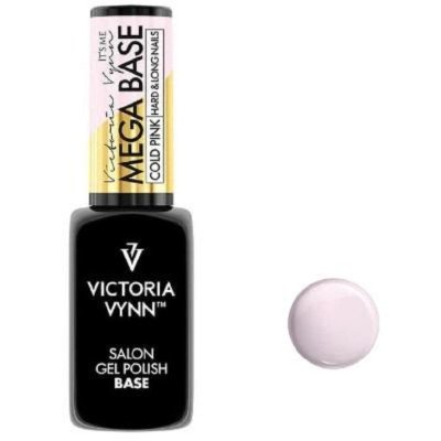Gel Polish - Mega Base - Cold Pink - 8ml - Victoria Vynn - Top / Bas / Remover -glamandbeauty.se