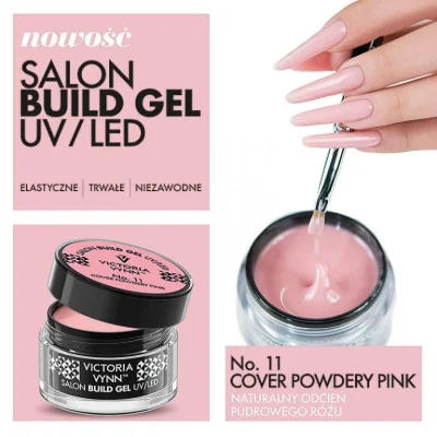 Victoria Vynn - Builder 15ml - Cover Powdery Pink 11 - Gelé - 15 ml -glamandbeauty.se