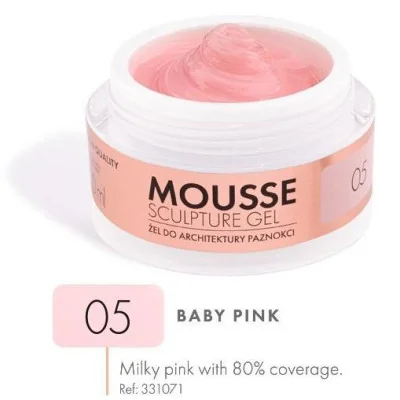 Victoria Vynn - Mousse Sculpture gel - 15ml - Baby Pink 05 - Mousse Sculpture gel -glamandbeauty.se