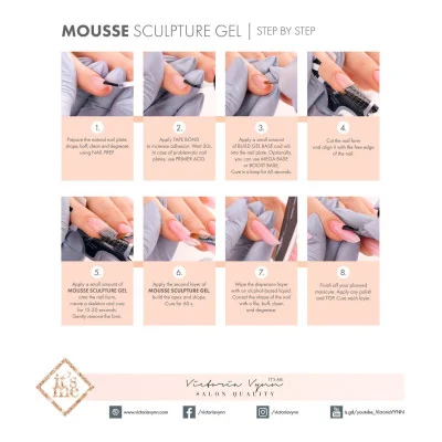 Victoria Vynn - Mousse Sculpture gel - 15ml - Baby Pink 05 - Mousse Sculpture gel -glamandbeauty.se