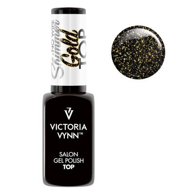 Top coat - Shimmer - Gold - No Wipe - 8 ml - Victoria Vynn - Top / Bas / Remover -glamandbeauty.se Top coat - Shimmer - Gold - No Wipe - 8 ml - Victoria Vynn - Top / Bas / Remover -glamandbeauty.se