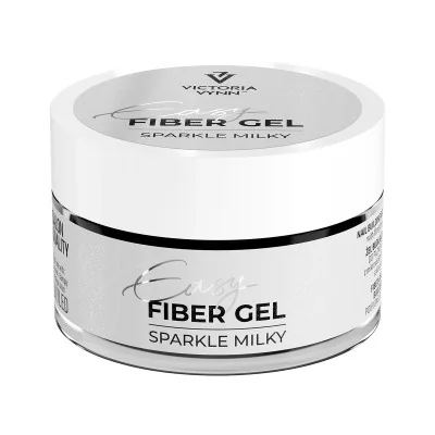 Victoria Vynn - Easy Fiber Gel 50 ml - Sparkle Milky - 50 ml -glamandbeauty.se