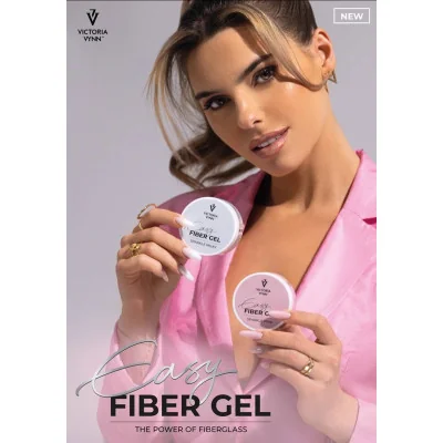 Victoria Vynn - Easy Fiber Gel 15 ml - Sparkle Pink - 15 ml -glamandbeauty.se