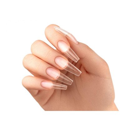 Tippar - Long Coffin - Soft gel tips - Victoria Vynn - Design tippar - 3D / Stiletto - mfl -glamandbeauty.se