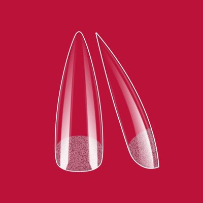Tippar - Long Stiletto - Soft gel tips - Victoria Vynn - Design tippar - 3D / Stiletto - mfl -glamandbeauty.se