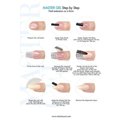 Akrylgel - Master gel - Rose Shine 60g 13 - Victoria Vynn - Akrylgel - Master gel system -glamandbeauty.se