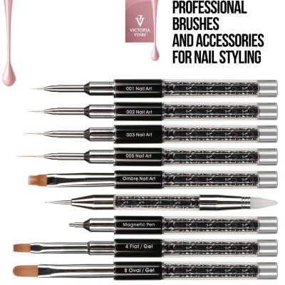Pensel - Nail Art 005 - Victoria Vynn - Penslar / Verktyg -glamandbeauty.se