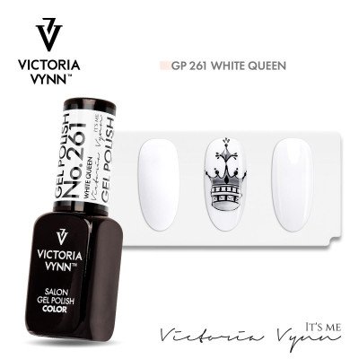 Victoria Vynn - Gel Polish - 261 White Queen - Gellack - Enkelfärgad -glamandbeauty.se Victoria Vynn - Gel Polish - 261 White Queen - Gellack - Enkelfärgad -glamandbeauty.se
