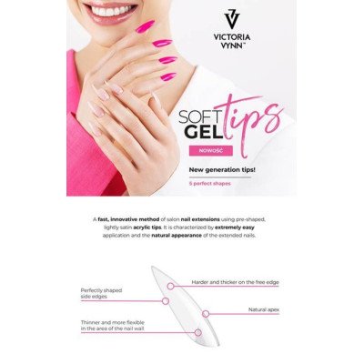 Soft gel tips - Led Lampa - Victoria Vynn - Tippar -glamandbeauty.se Soft gel tips - Led Lampa - Victoria Vynn - Tippar -glamandbeauty.se