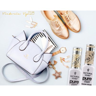 Victoria Vynn - Pure Creamy - 144 Midas Touch - Gellack - Glitter -glamandbeauty.se Victoria Vynn - Pure Creamy - 144 Midas Touch - Gellack - Glitter -glamandbeauty.se