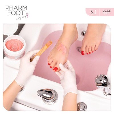 Fotskrubb - 800g - Salt och socker skrubb - Pharm foot - VV - Pharm foot -glamandbeauty.se