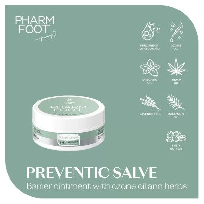 Pharm Foot - Herbal - Preventic Salve - 75 ml - Krämer -glamandbeauty.se