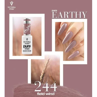 Victoria Vynn - Pure Creamy - 244 Field Wind - Gellack - Enkelfärgad -glamandbeauty.se Victoria Vynn - Pure Creamy - 244 Field Wind - Gellack - Enkelfärgad -glamandbeauty.se