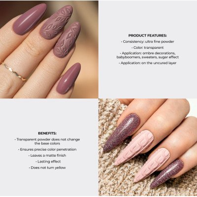 Victoria Vynn - Akryl Pulver - Transparent - 10g - Chrome Pigment -glamandbeauty.se