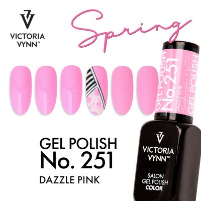 Victoria Vynn - Gel Polish - 251 Dazzle Pink - Gellack - Enkelfärgad -glamandbeauty.se Victoria Vynn - Gel Polish - 251 Dazzle Pink - Gellack - Enkelfärgad -glamandbeauty.se