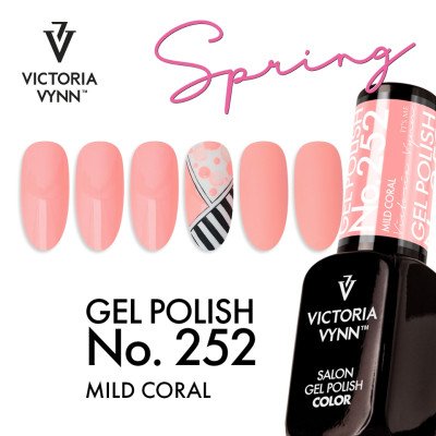 Victoria Vynn - Gel Polish - 252 Mild Coral - Gellack - Enkelfärgad -glamandbeauty.se Victoria Vynn - Gel Polish - 252 Mild Coral - Gellack - Enkelfärgad -glamandbeauty.se