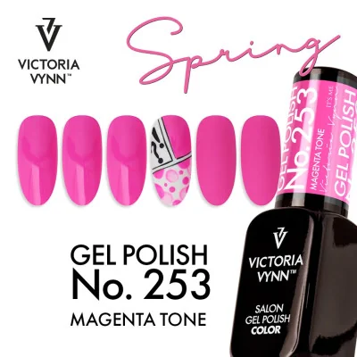 Victoria Vynn - Gel Polish - 253 Magenta Tone - Gellack - Enkelfärgad -glamandbeauty.se Victoria Vynn - Gel Polish - 253 Magenta Tone - Gellack - Enkelfärgad -glamandbeauty.se