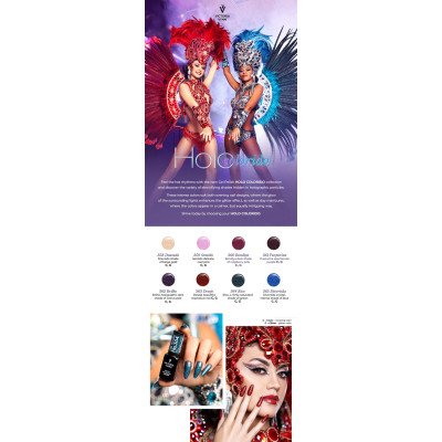 Victoria Vynn - Gel Polish - 361 Purpurina - Gellack - Glitter -glamandbeauty.se