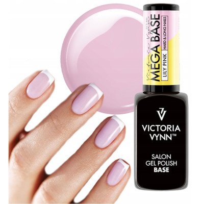 Gel Polish - Mega Base - Lily Pink - 8ml - Victoria Vynn - Top / Bas / Remover -glamandbeauty.se Gel Polish - Mega Base - Lily Pink - 8ml - Victoria Vynn - Top / Bas / Remover -glamandbeauty.se