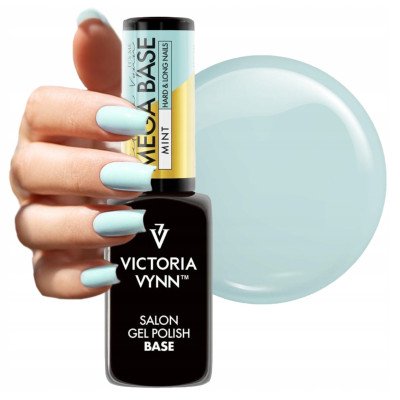 Gel Polish - Mega Base - Mint - 8ml - Victoria Vynn - Top / Bas / Remover -glamandbeauty.se Gel Polish - Mega Base - Mint - 8ml - Victoria Vynn - Top / Bas / Remover -glamandbeauty.se