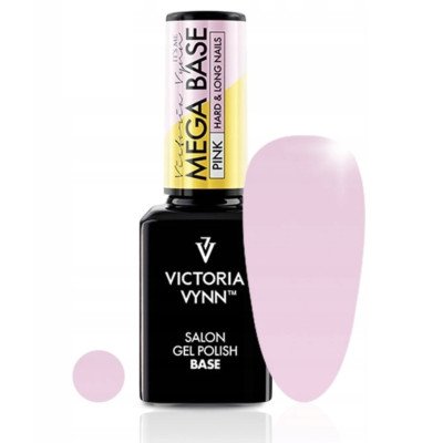 Gel Polish - Mega Base - Pink - 15 ml - Victoria Vynn - Top / Bas / Remover -glamandbeauty.se