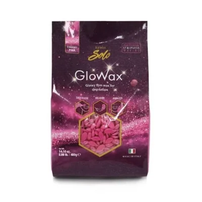 20x400g Solo - Glowax Cherry - Vax i flingor (Filmvax) - Italwax - Varmvax - Flingor -glamandbeauty.se 20x400g Solo - Glowax Cherry - Vax i flingor (Filmvax) - Italwax - Varmvax - Flingor -glamandbeauty.se