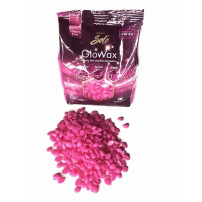 20x400g Solo - Glowax Cherry - Vax i flingor (Filmvax) - Italwax - Varmvax - Flingor -glamandbeauty.se 20x400g Solo - Glowax Cherry - Vax i flingor (Filmvax) - Italwax - Varmvax - Flingor -glamandbeauty.se