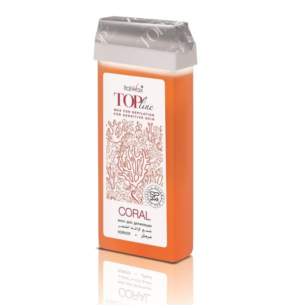24x100g Coral - Roll on vax - Top Line - Italwax