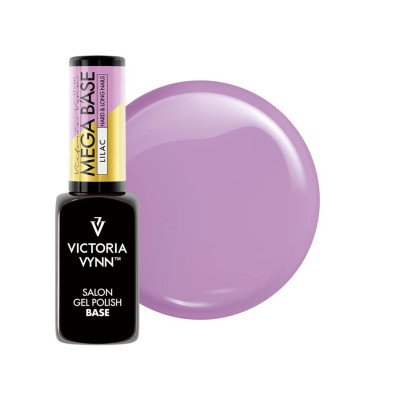 Gel Polish - Mega Base - Lilac - 8ml - Victoria Vynn - Top / Bas / Remover -glamandbeauty.se Gel Polish - Mega Base - Lilac - 8ml - Victoria Vynn - Top / Bas / Remover -glamandbeauty.se