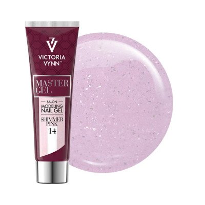 Akrylgel - Master gel - Shimmer Pink 60g 14 - Victoria Vynn - Akrylgel - Master gel system -glamandbeauty.se