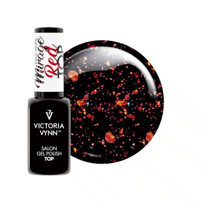 Top coat - Mirage - Red - No Wipe - 8 ml - Victoria Vynn - Top / Bas / Remover -glamandbeauty.se Top coat - Mirage - Red - No Wipe - 8 ml - Victoria Vynn - Top / Bas / Remover -glamandbeauty.se