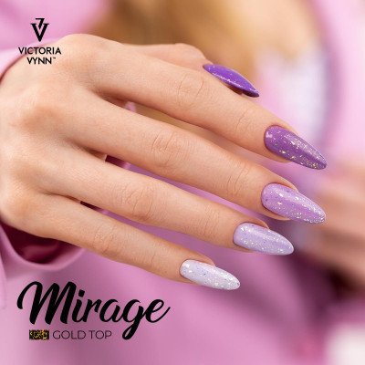 Top coat - Mirage - Gold - No Wipe - 8 ml - Victoria Vynn - Top / Bas / Remover -glamandbeauty.se Top coat - Mirage - Gold - No Wipe - 8 ml - Victoria Vynn - Top / Bas / Remover -glamandbeauty.se