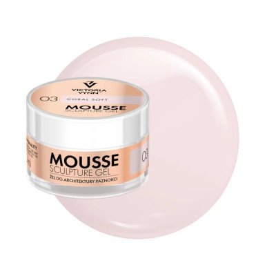 Victoria Vynn - Mousse Sculpture gel - 15ml - Coral Soft 03 - Mousse Sculpture gel -glamandbeauty.se Victoria Vynn - Mousse Sculpture gel - 15ml - Coral Soft 03 - Mousse Sculpture gel -glamandbeauty.se