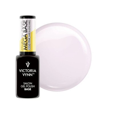 Gel Polish - Mega Base - Cold Pink - 15 ml - Victoria Vynn - Top / Bas / Remover -glamandbeauty.se Gel Polish - Mega Base - Cold Pink - 15 ml - Victoria Vynn - Top / Bas / Remover -glamandbeauty.se