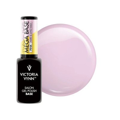 Gel Polish - Mega Base - Pink - 15 ml - Victoria Vynn - Top / Bas / Remover -glamandbeauty.se