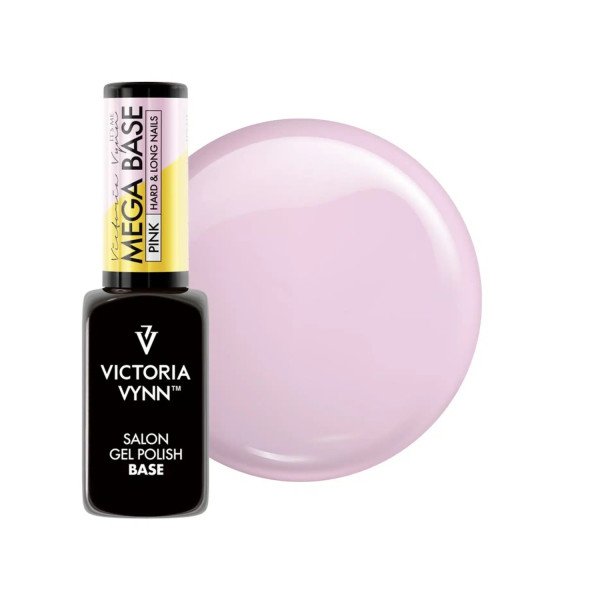 Gel Polish -  Mega Base - Pink - 15 ml - Victoria Vynn