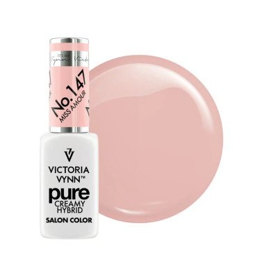 Victoria Vynn - Pure Creamy - 147 Miss Amour - Gellack - Enkelfärgad -glamandbeauty.se