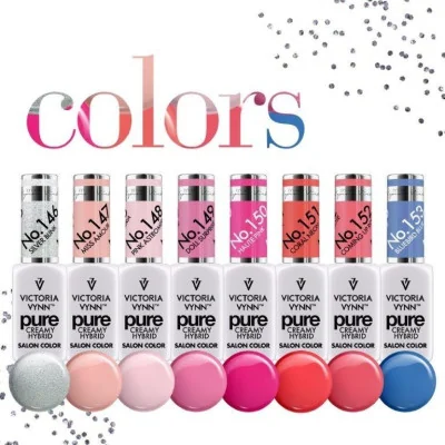 Victoria Vynn - Pure Creamy - 151 Coral Neon - Gellack - Enkelfärgad -glamandbeauty.se