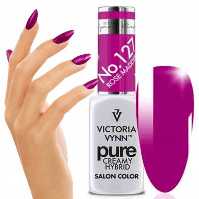 Victoria Vynn - Pure Creamy - 127 Rose Madder - Gellack - Enkelfärgad -glamandbeauty.se Victoria Vynn - Pure Creamy - 127 Rose Madder - Gellack - Enkelfärgad -glamandbeauty.se