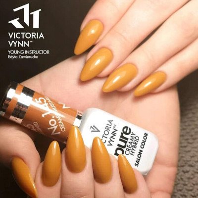 Victoria Vynn - Pure Creamy - 145 Creamy Mustard - Gellack - Enkelfärgad -glamandbeauty.se