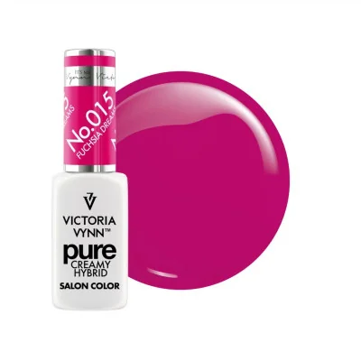 Victoria Vynn - Pure Creamy - 015 Fuchsia Dream - Gellack - Enkelfärgad -glamandbeauty.se Victoria Vynn - Pure Creamy - 015 Fuchsia Dream - Gellack - Enkelfärgad -glamandbeauty.se