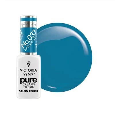 Victoria Vynn - Pure Creamy - 033 Emerald Ocean - Gellack - Enkelfärgad -glamandbeauty.se