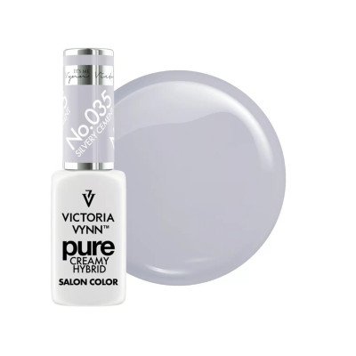 Victoria Vynn - Pure Creamy - 035 Silvery Cement - Gellack - Enkelfärgad -glamandbeauty.se